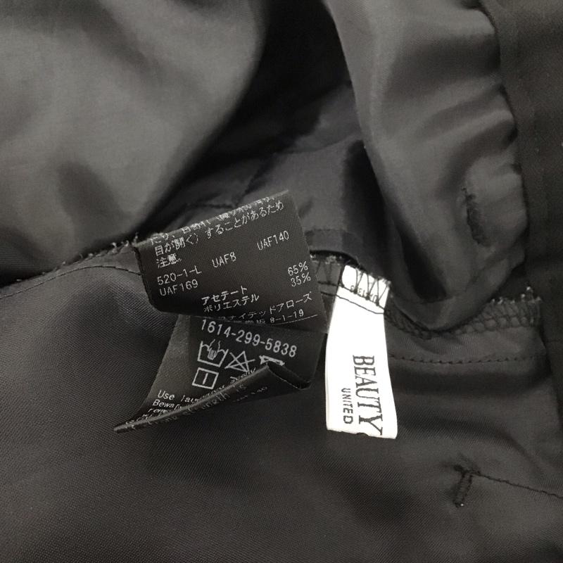 ユナイテッドアローズ ビューティ&ユース UNITED ARROWS BEAUTY & YOUTH パンツ スラックス スラックスパンツ スリムパンツ ストレッチパンツ XS 無地 黒 / ブラック / レディース USED 古着 中古 10126981