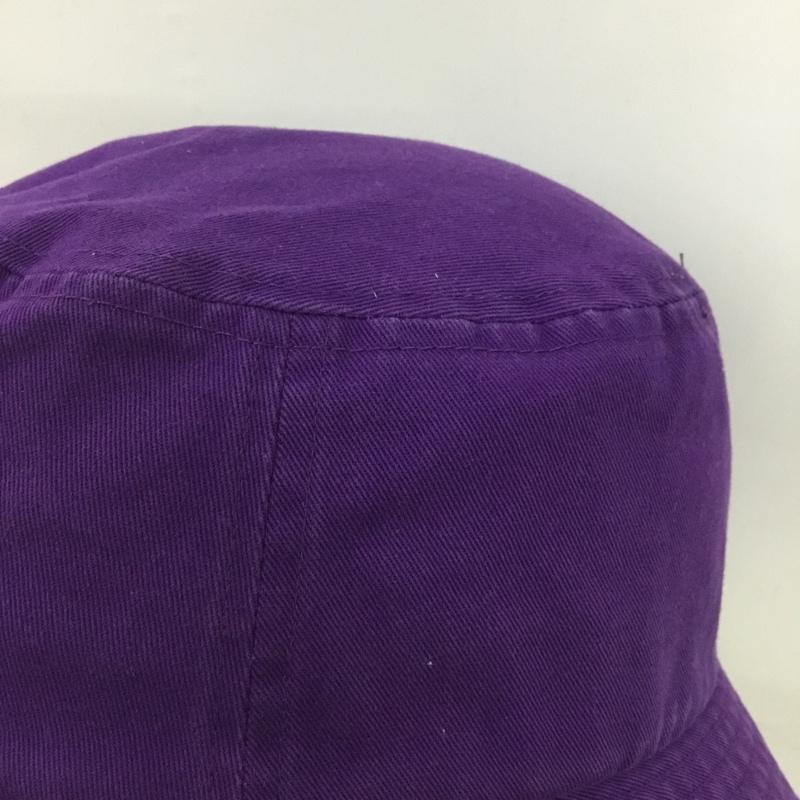 カンゴール KANGOL 帽子 ハット K4320SM WASHED BUCKET バケットハット ロゴ、文字 紫 / パープル / メンズ USED 古着 中古 10127012