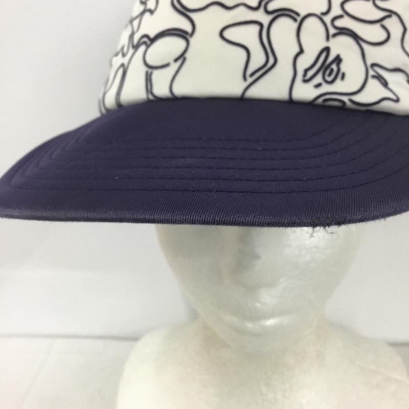 アベイシングエイプ A BATHING APE 帽子 キャップ メッシュキャップ 紺 / ネイビー / メンズ USED 古着 中古 10127261