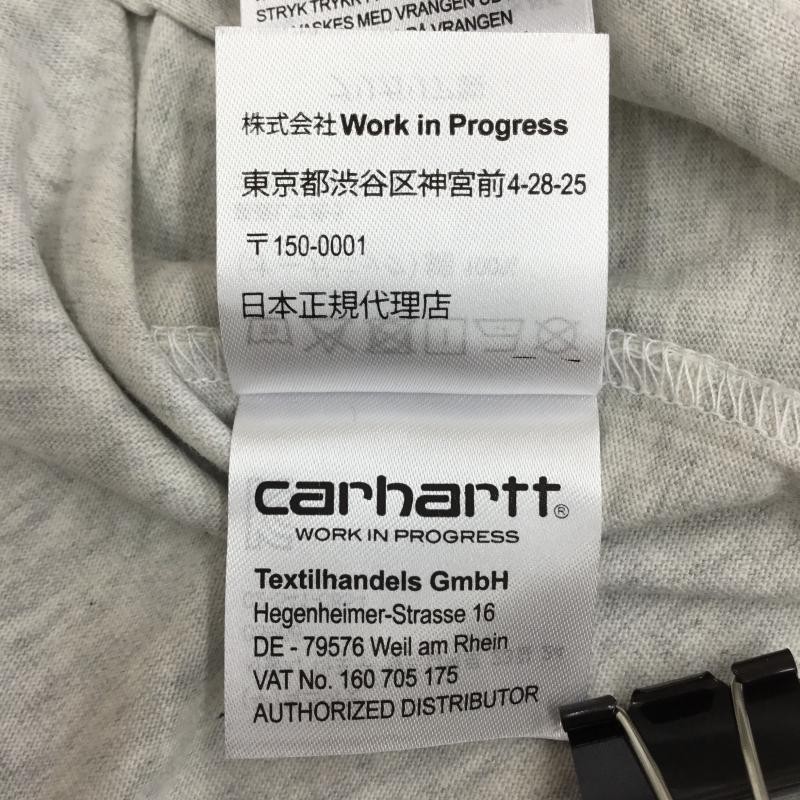 カーハート Carhartt Tシャツ 半袖 Carhartt× New Balance XL ロゴ、文字 X キャラクター 灰 / グレー / メンズ USED 古着 中古 10127275