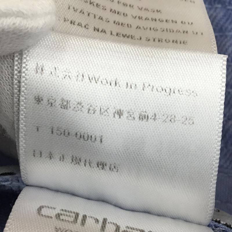 カーハート Carhartt 帽子 ハット FREE ロゴ、文字 青 / ブルー / メンズ USED 古着 中古 10127287