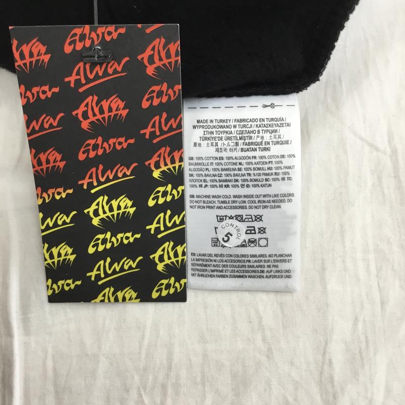 バンズ VANS トレーナー 長袖 VN00061GBLK1 VANS ALVA SKATES CREW BLACK L ロゴ、文字 黒 / ブラック / メンズ USED 古着 中古 10127374