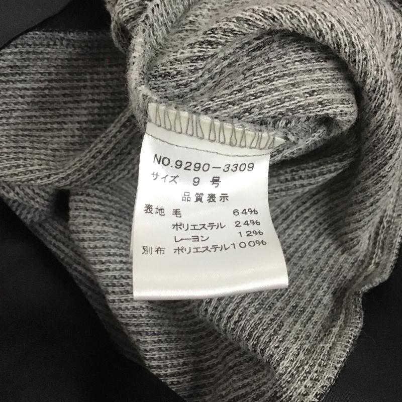 スコットクラブ SCOTCLUB ワンピース ミニスカート 長袖ワンピース クルーネック 黒 / ブラック / レディース USED 古着 中古 10127401