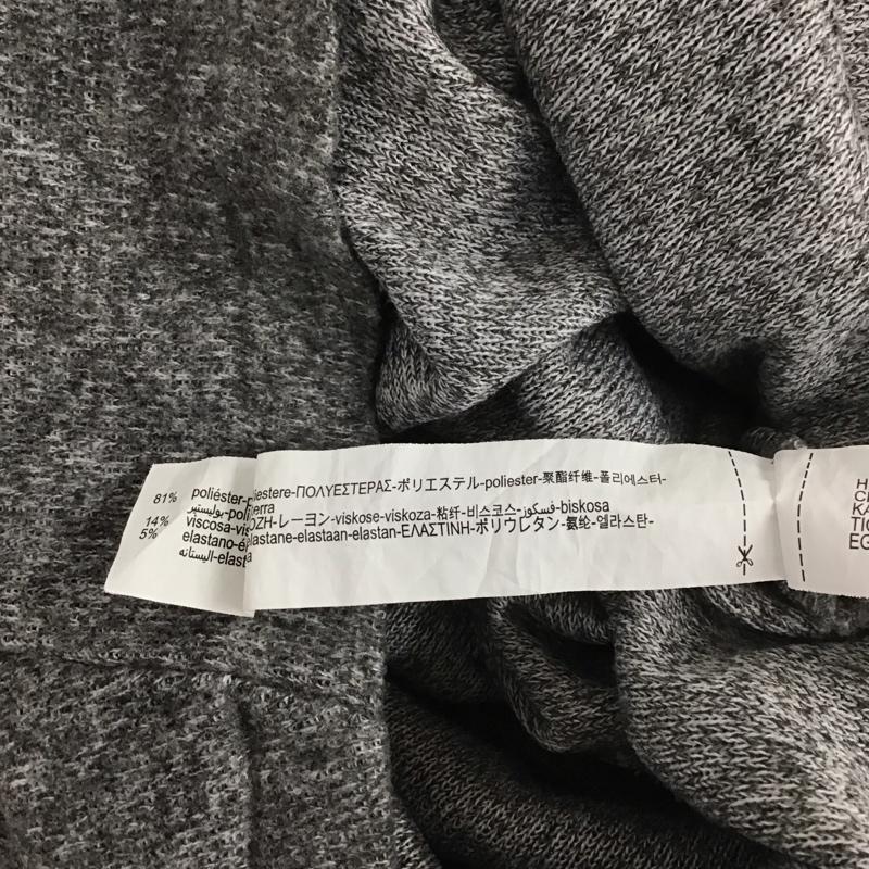 ザラ ZARA ワンピース ロングスカート ノースリーブロングワンピース ニットワンピース タイトワンピース S 無地 灰 / グレー / レディース USED 古着 中古 10127456