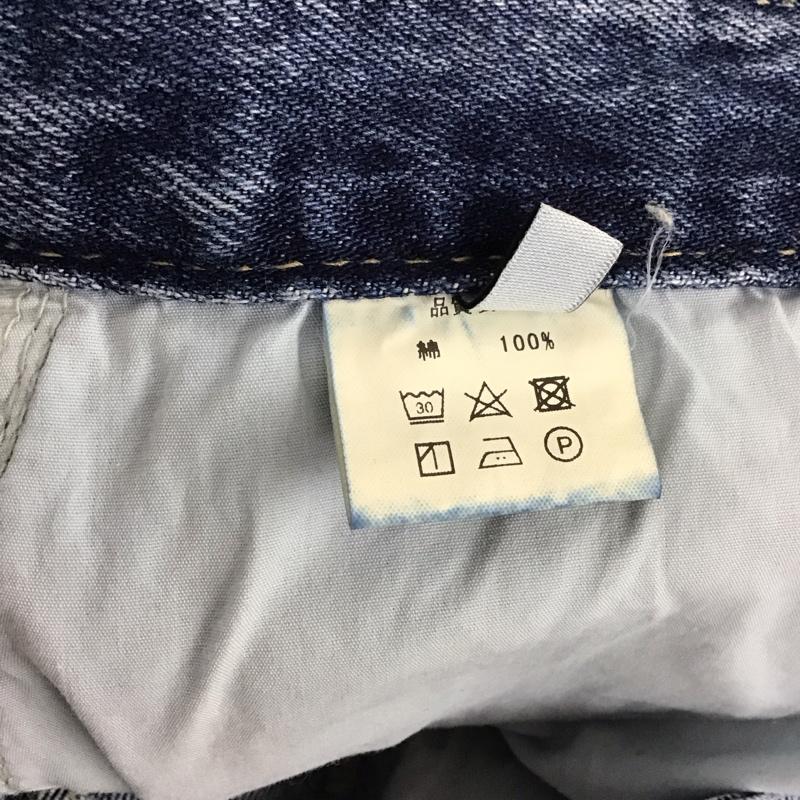 ナエ na.e パンツ デニム、ジーンズ M 無地 インディゴ / インディゴ / レディース USED 古着 中古 10127465