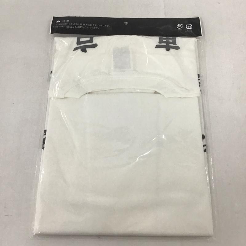 豊天商店 ぶーでんしょうてん Tシャツ 半袖 歌舞伎町 プリントT L ロゴ、文字 X プリント 白 / ホワイト / レディース USED 古着 中古 10127594
