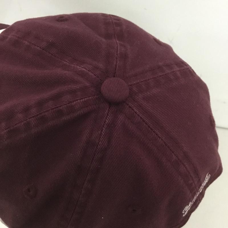アンダーカバー UNDERCOVER 帽子 キャップ NEW ERA コットン ロゴ、文字 ボルドー / ボルドー / メンズ USED 古着 中古 10127695