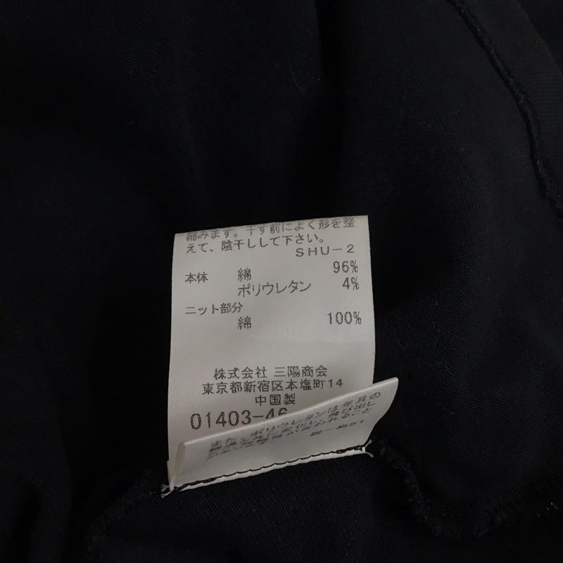 バーバリー BURBERRY ポロシャツ 半袖 1 無地 黒 / ブラック / レディース USED 古着 中古 10127754