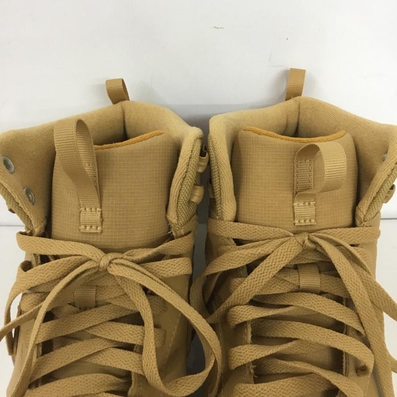 ナイキ NIKE スニーカー スニーカー DR7882 700 コート ビジョン MID WNTR 28.5cm 28.5cm ロゴ、文字 キャメル / キャメル / メンズ USED 古着 中古 10127767
