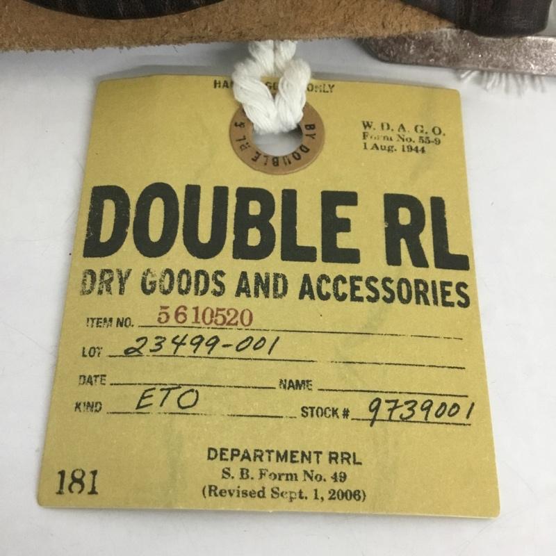 ダブルアールエル RRL ベルト・バックル ベルト レザーベルト 38 スタッズ 茶 / ブラウン / メンズ USED 古着 中古 10127790