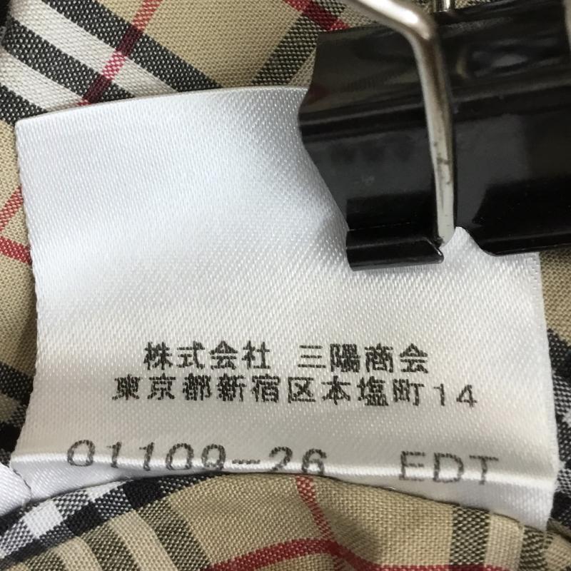 バーバリー BURBERRY シャツ、ブラウス 七分袖 40 チェック 茶 / ブラウン / レディース USED 古着 中古 10128103