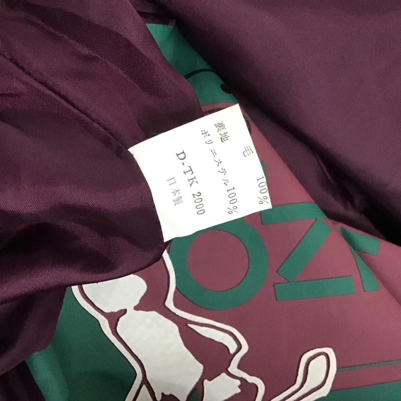 ケンゾー KENZO ジャケット、上着 ジャンパー、ブルゾン KENZO GOLF 2 チェック X ロゴ、文字 えんじ / ワインレッド / X マルチカラー / マルチカラー / メンズ USED 古着 中古 10128145