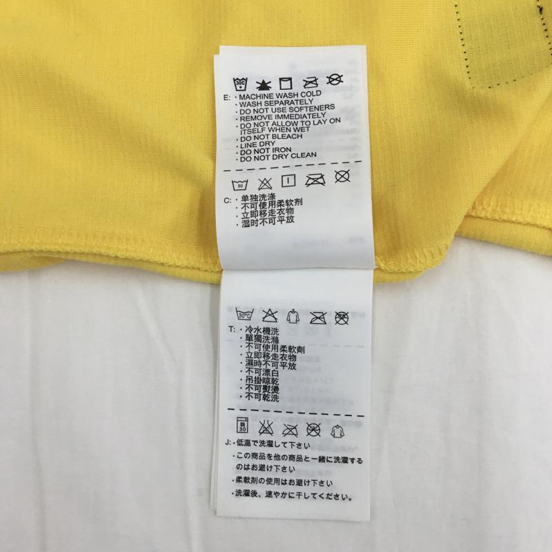 ナイキ NIKE カットソー 半袖 NIKE ブラジル代表2013レプリカユニフォーム 518730-703 S ロゴ、文字 黄 / イエロー / X 緑 / グリーン / メンズ USED 古着 中古 10128208