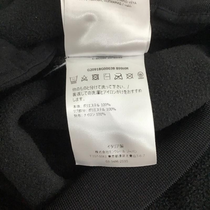 モンクレール MONCLER ジャケット、上着 ジャンパー、ブルゾン c-scom-21-6049 G20918G000 MAGLIA CARDIGAN S 無地 黒 / ブラック / メンズ USED 古着 中古 10128231