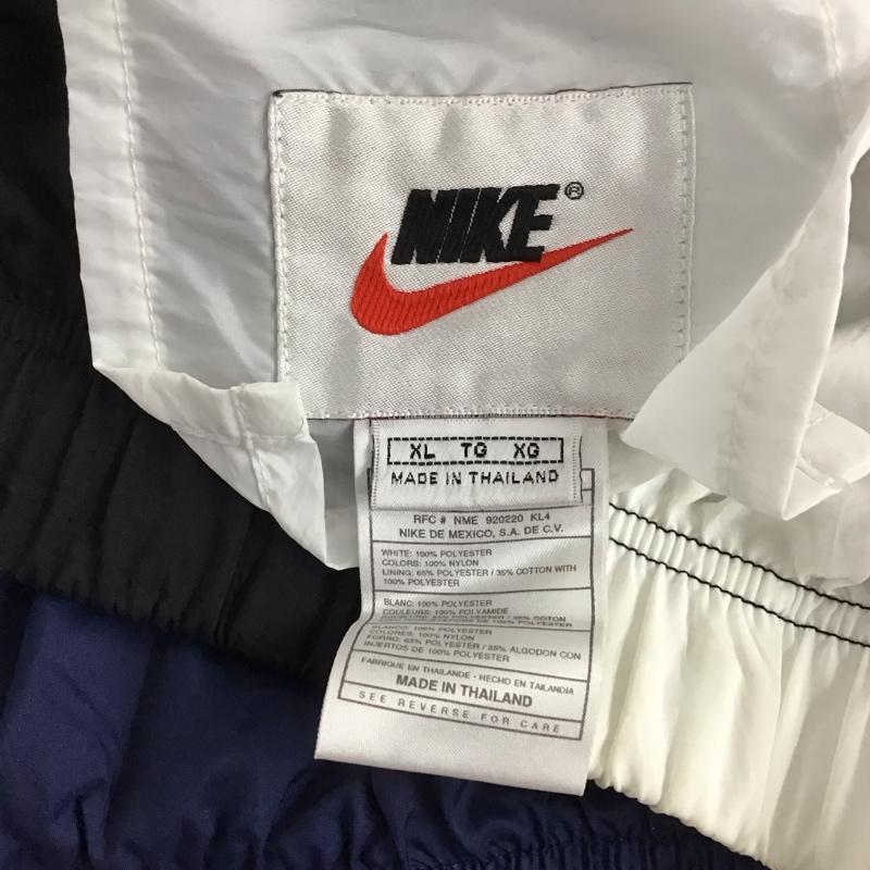 ナイキ NIKE ジャケット、上着 ジャンパー、ブルゾン リバーシブル XL 無地 黒 / ブラック / X 紺 / ネイビー / メンズ USED 古着 中古 10128239