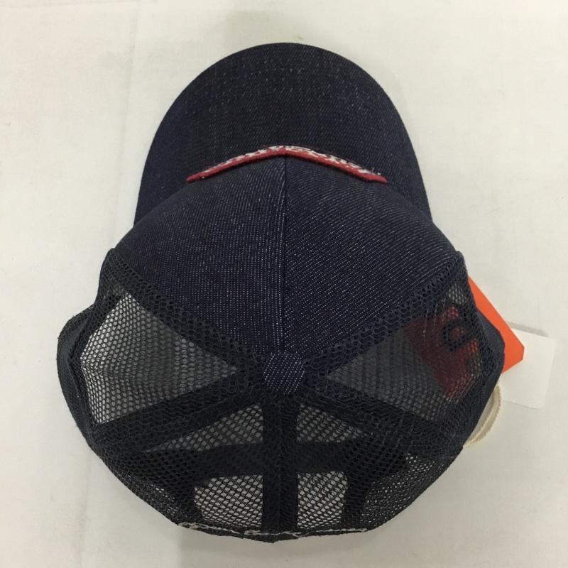 デウスエクスマキナ DEUS EX MACHINA 帽子 キャップ DMP2271519 メッシュキャップ Union Trucker ロゴ、文字 インディゴ / インディゴ / メンズ USED 古着 中古 10128240