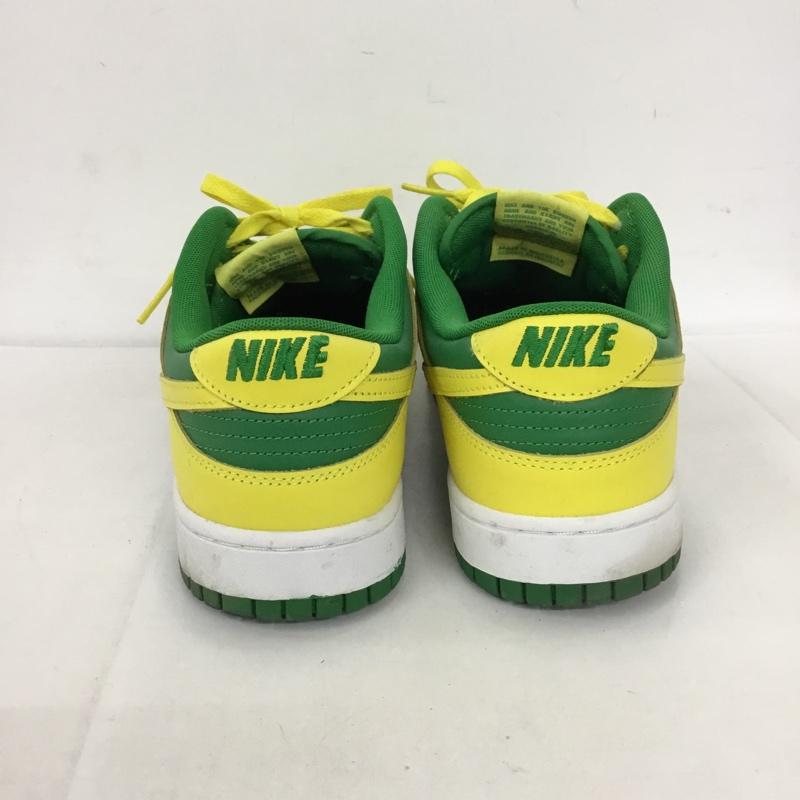 ナイキ NIKE スニーカー スニーカー DV0833-300 DUNK LOW RETRO BTTYS 30cm 箱有 30.0cm ロゴ、文字 黄 / イエロー / X 緑 / グリーン / メンズ USED 古着 中古 10128264