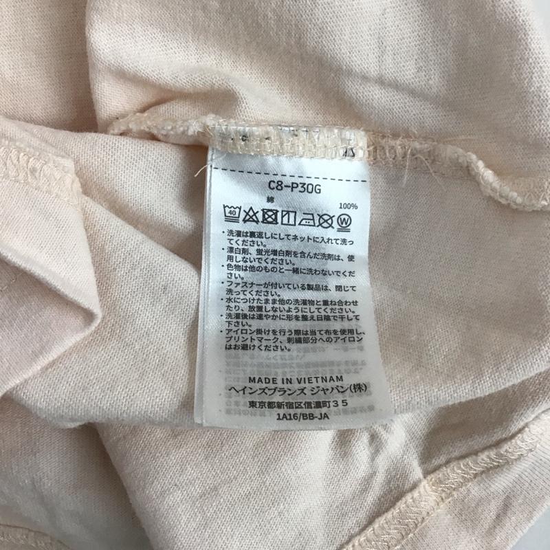 チャンピオン Campion Tシャツ 半袖 XL 無地 桃 / ピンク / メンズ USED 古着 中古 10128326