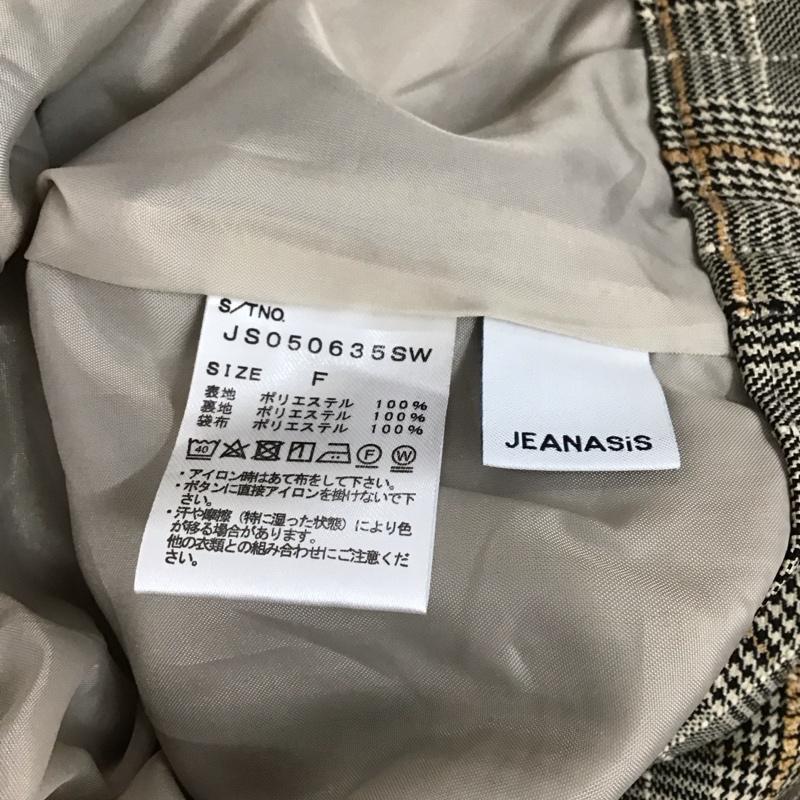 ジーナシス JEANASIS パンツ スラックス JS050635SW FREE チェック マルチカラー / マルチカラー / レディース USED 古着 中古 10128375