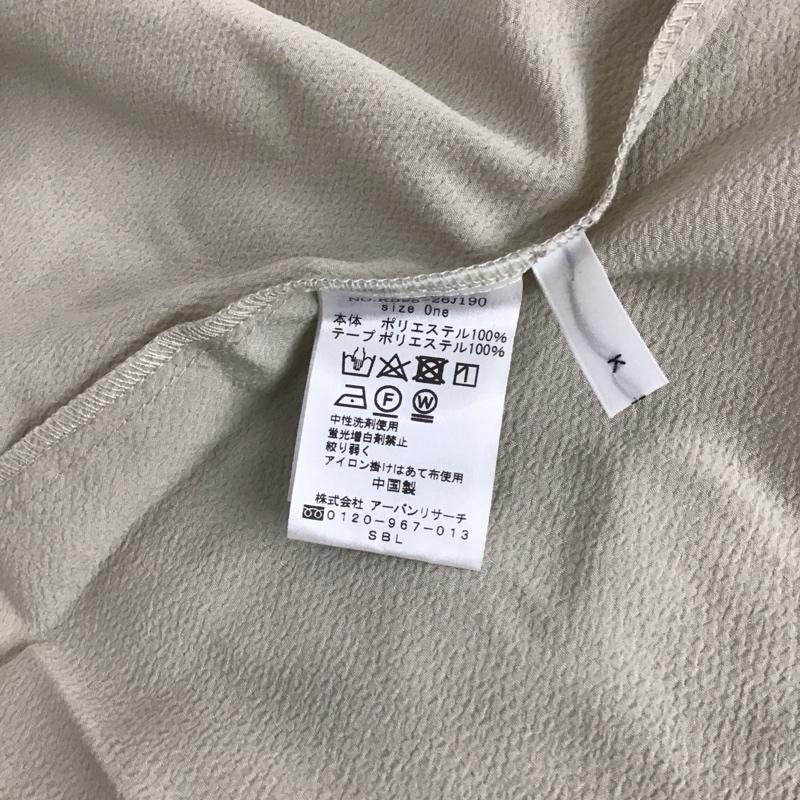 ケービーエフ KBF ワンピース ロングスカート KB95-26J190 エスニックワンピース 無地 ベージュ / ベージュ / レディース USED 古着 中古 10128456