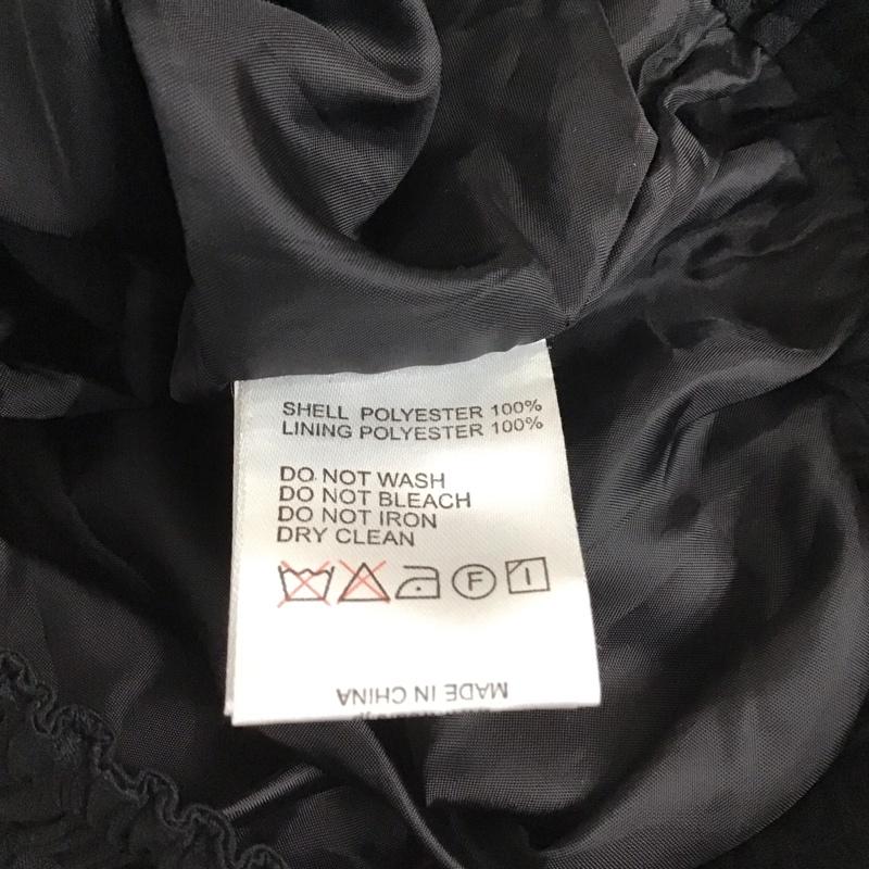 ダブルクローゼット w closet パンツ スラックス FREE 無地 黒 / ブラック / レディース USED 古着 中古 10128469