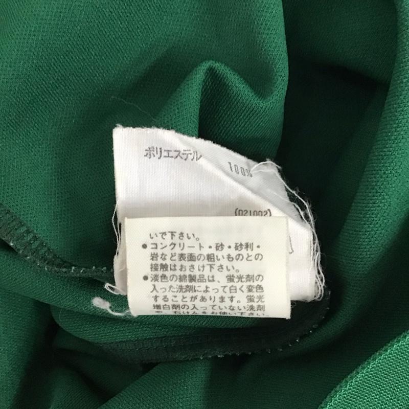 アディダス adidas Tシャツ 半袖 ロゴ、文字 緑 / グリーン / メンズ USED 古着 中古 10128480