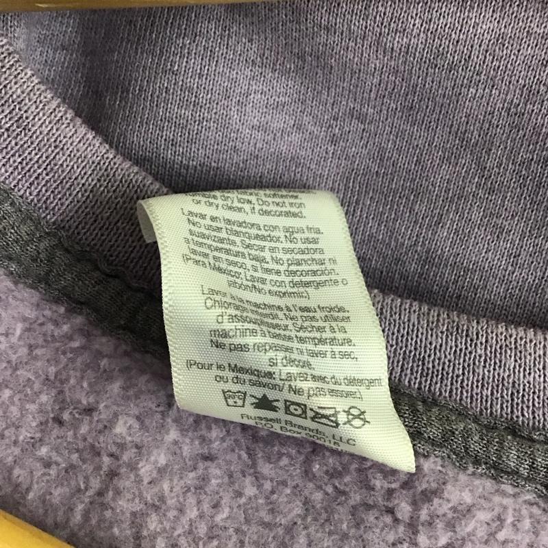 ラッセルアスレティック Russell Athletic トレーナー 長袖 L 無地 紫 / パープル / メンズ USED 古着 中古 10128499