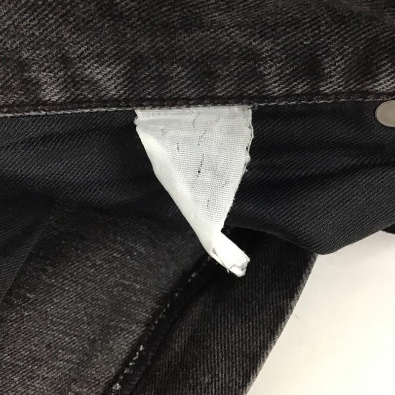 トミー ジーンズ TOMMY JEANS パンツ デニム、ジーンズ 無地 黒 / ブラック / メンズ USED 古着 中古 10128540