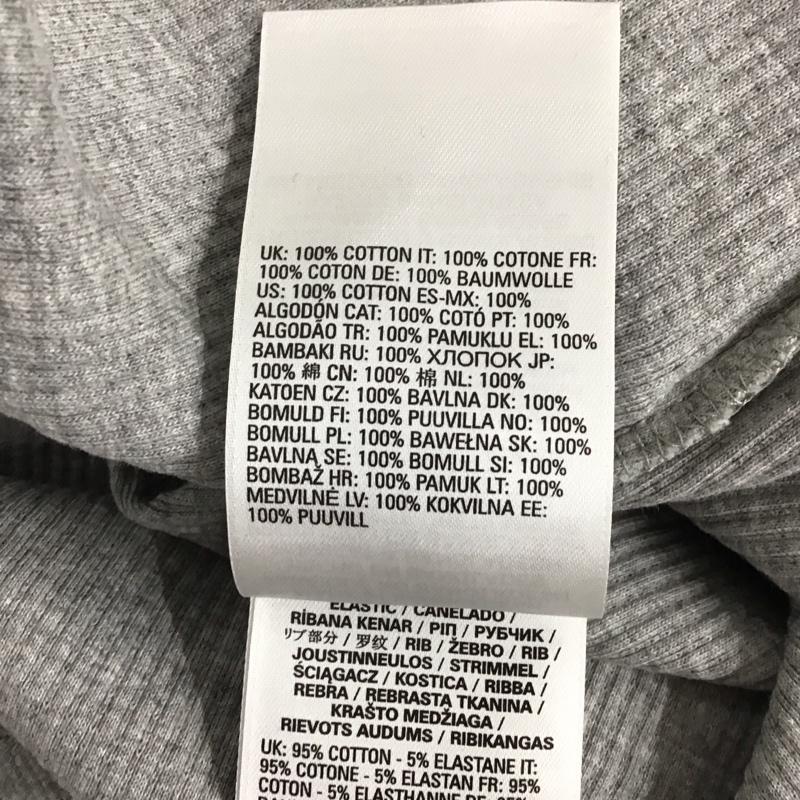 ディーゼル DIESEL Tシャツ 半袖 XL 無地 灰 / グレー / メンズ USED 古着 中古 10128574
