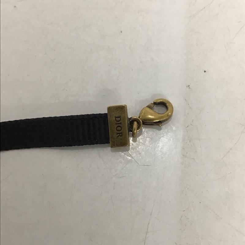 ディオール DIOR ファッション小物 ファッション小物 J A DIOR チョーカー ロゴ、文字 黒 / ブラック / X 金 / ゴールド / レディース USED 古着 中古 10135384