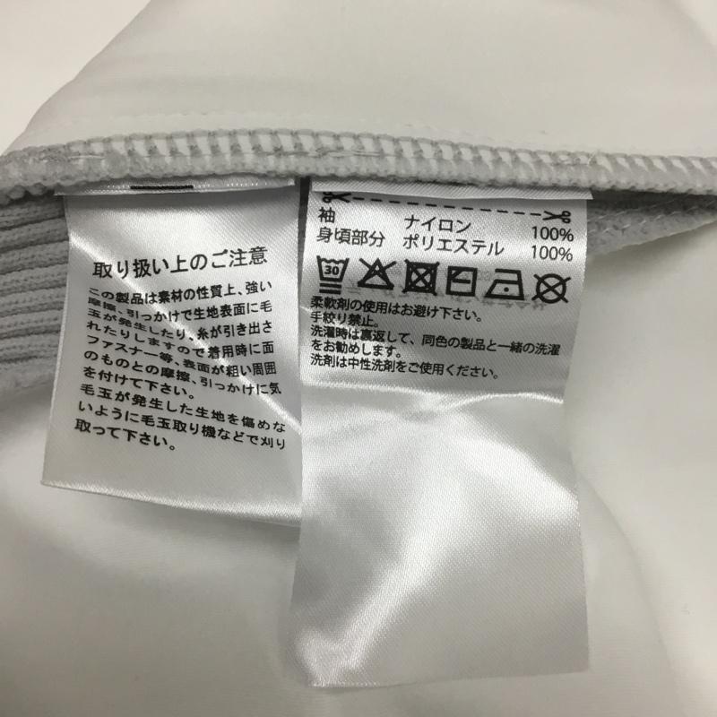 アディダス adidas ジャケット、上着 ジャンパー、ブルゾン EJ7314 ロゴ、文字 X プリント 白 / ホワイト / X 灰 / グレー / メンズ USED 古着 中古 10135503