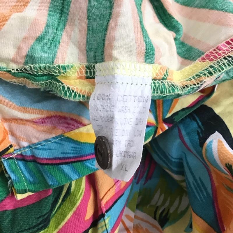 古着 USED シャツ、ブラウス 半袖 半袖シャツ プリントシャツ ポケットシャツ アロハシャツ XL プリント マルチカラー / マルチカラー / メンズ USED 古着 中古 10135968