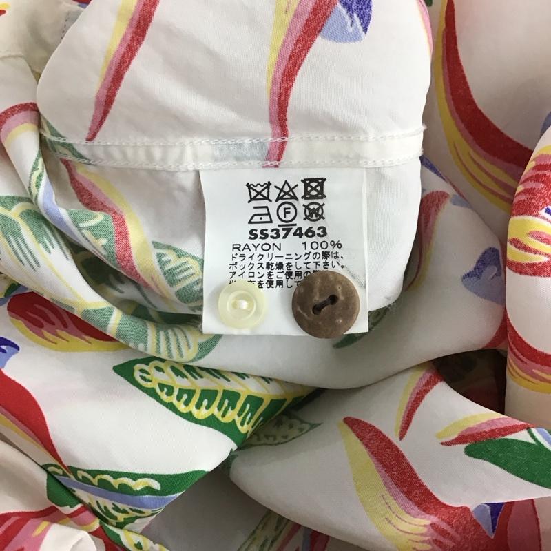 サンサーフ SUN SURF シャツ、ブラウス 半袖 半袖シャツ プリントシャツ ポケットシャツ アロハシャツ M プリント マルチカラー / マルチカラー / メンズ USED 古着 中古 10136232