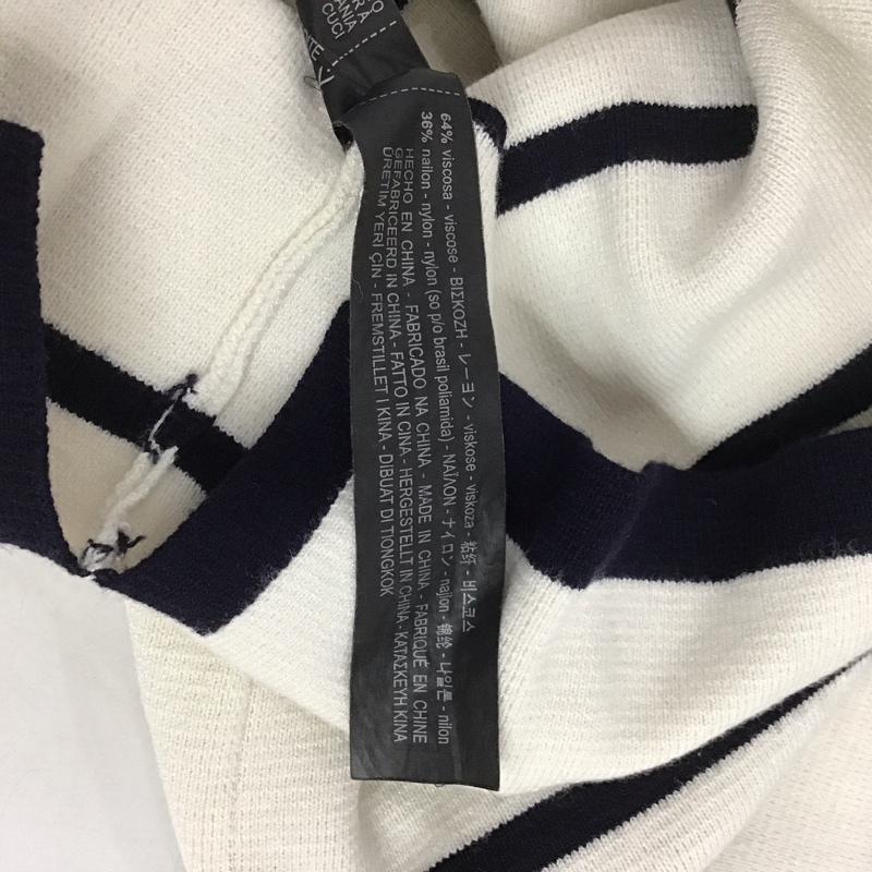 ザラ ZARA カットソー 半袖 S ボーダー柄 マルチカラー / マルチカラー / レディース USED 古着 中古 10136668