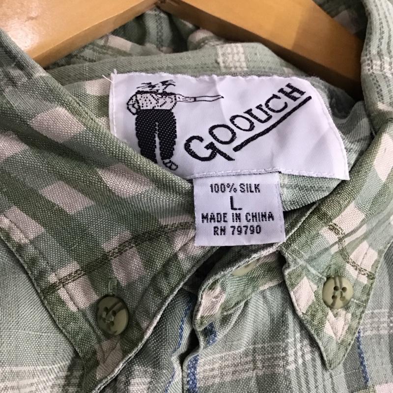 古着 USED シャツ、ブラウス 半袖 半袖シャツ チェックシャツ ボタンダウンシャツ L チェック マルチカラー / マルチカラー / メンズ USED 古着 中古 10136717