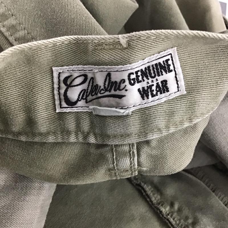 キャリー CALEE パンツ ショートパンツ ショートパンツ ハーフパンツ カジュアルパンツ L プリント カーキ / カーキ / メンズ USED 古着 中古 10136733