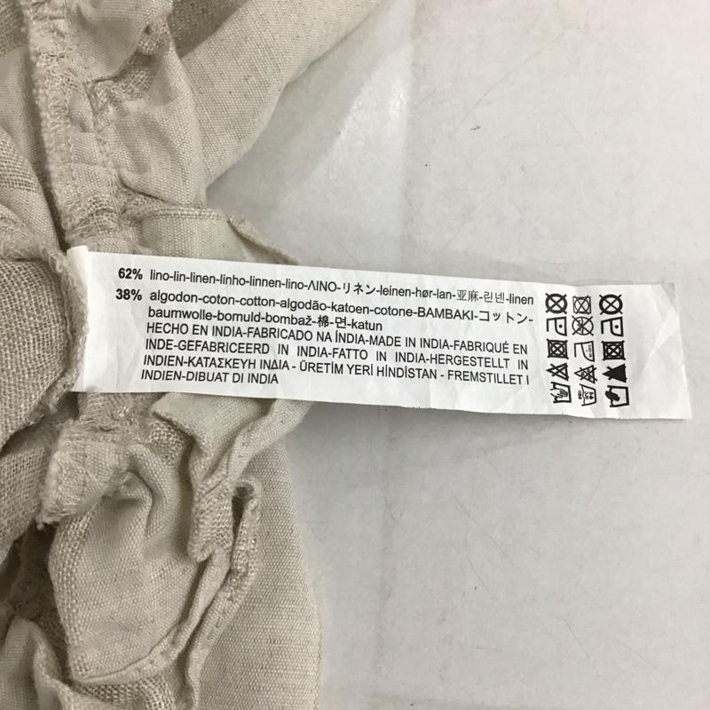 ザラベーシック ZARA BASIC カットソー 半袖 M ベージュ / ベージュ / レディース USED 古着 中古 10136932