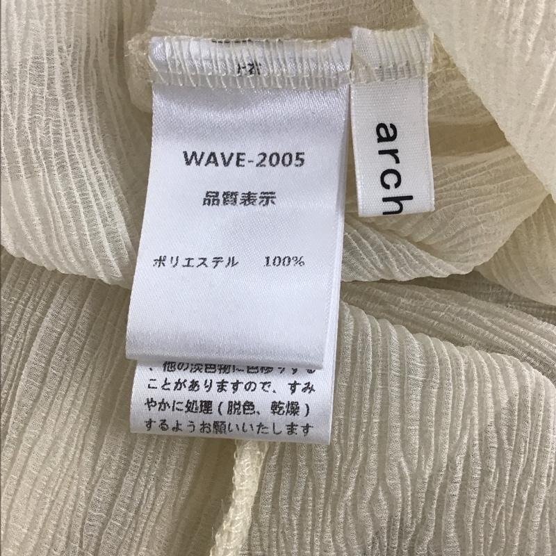 アルシーヴ archives カットソー 七分袖 無地 ベージュ / ベージュ / レディース USED 古着 中古 10136994