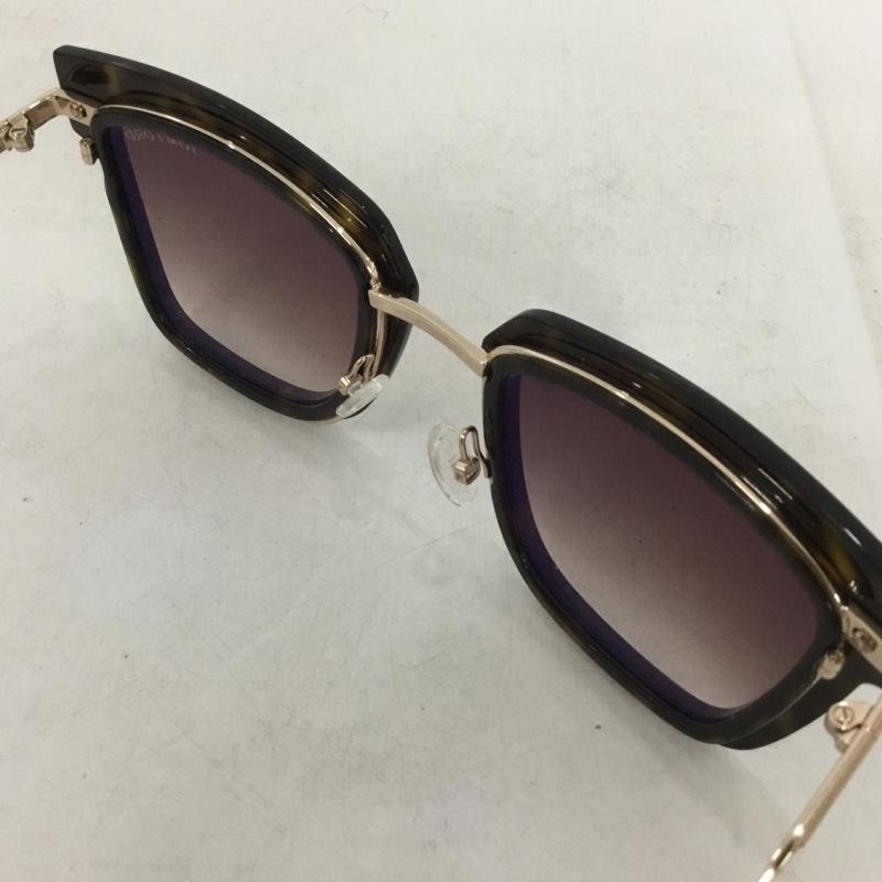トム フォード TOM FORD めがね・サングラス サングラス Lara-02 TF573 ロゴ、文字 茶 / ブラウン / レディース USED 古着 中古 10137936