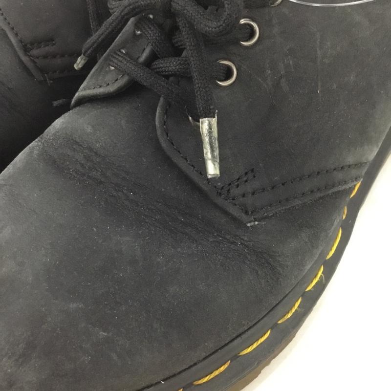 ドクターマーチン Dr.Martens 革靴 革靴 DM26589 4ホール イングランド製 英国製 無地 黒 / ブラック / レディース USED 古着 中古 10138102
