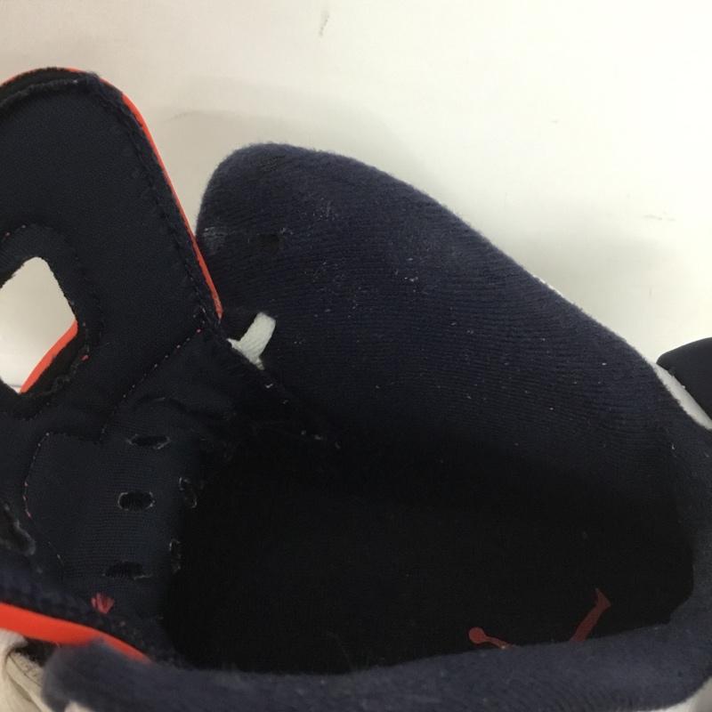 ナイキ NIKE スニーカー スニーカー 384664-104 AIR JORDAN 6 RETRO 27.5cm 27.5cm ロゴ、文字 白 / ホワイト / X 紺 / ネイビー / X 灰 / グレー / X 赤 / レッド / メンズ USED 古着 中古 10138325