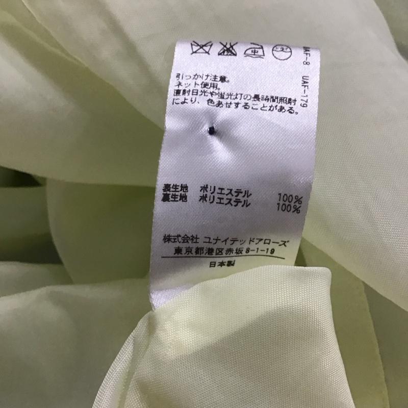 クローゼットストーリーユナイテッドアローズ closet story UNITED ARROWS ワンピース ひざ丈スカート 6926-699-0021 チュニック 花柄 青 / ブルー / X 黄 / イエロー / レディース USED 古着 中古 10138513