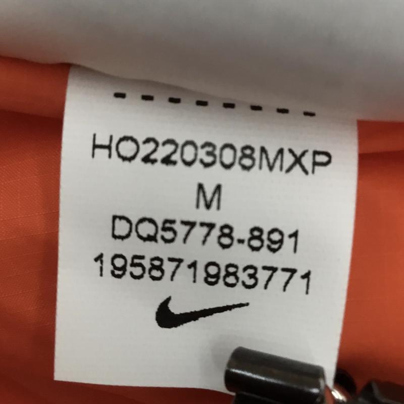 ナイキ エィシージー NIKE ACG ジャケット、上着 ダウンベスト DQ5778-891 ナイロンベスト M ロゴ、文字 橙 / オレンジ / メンズ USED 古着 中古 10138697