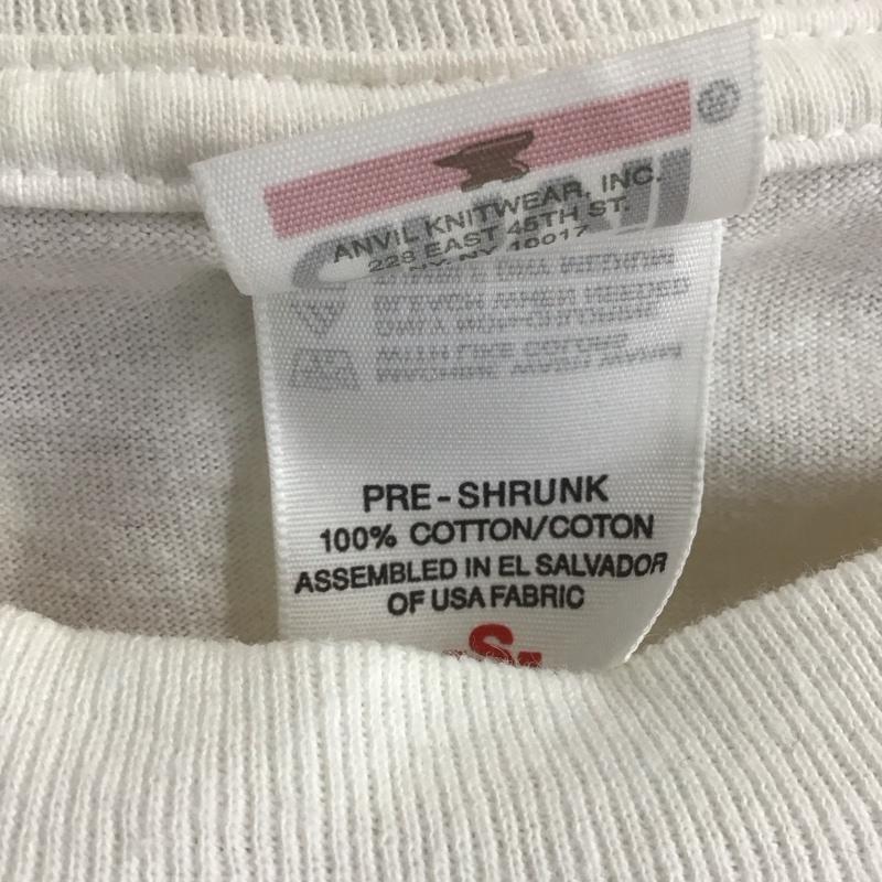 古着 USED Tシャツ 半袖 半袖カットソー プリントTシャツ クルーネックカットソー バンドTシャツ S ロゴ、文字 白 / ホワイト / メンズ USED 古着 中古 10139187