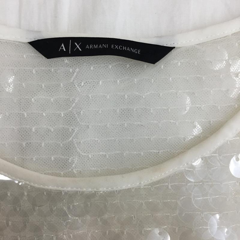 アルマーニエクスチェンジ ARMANI EXCHANGE カットソー 半袖 XS 白 / ホワイト / レディース USED 古着 中古 10139198