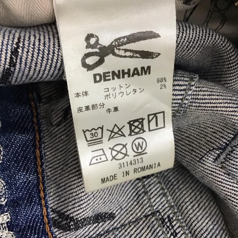 デンハム DENHAM パンツ デニム、ジーンズ デニムパンツ スリムパンツ カジュアルパンツ ストレッチパンツ 35インチ 無地 インディゴ / インディゴ / メンズ USED 古着 中古 10139521