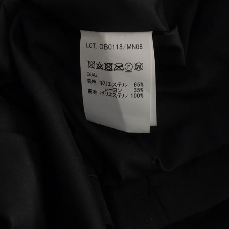 古着 USED ジャケット、上着 ジャケット、ブレザー monotone GB0118 MN08 バックプリント ロング丈 2 ロゴ、文字 黒 / ブラック / メンズ USED 古着 中古 10139618