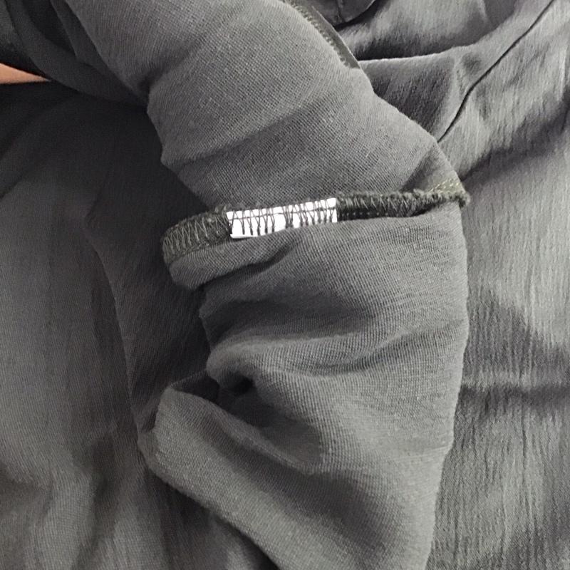 ザラ ZARA シャツ、ブラウス 長袖 S 無地 緑 / グリーン / レディース USED 古着 中古 10139866