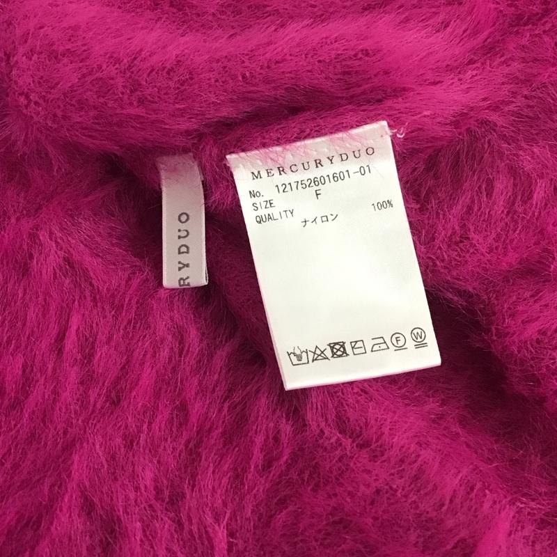 マーキュリーデュオ MERCURYDUO ニット、セーター 長袖 FREE 無地 紫 / パープル / レディース USED 古着 中古 10140057