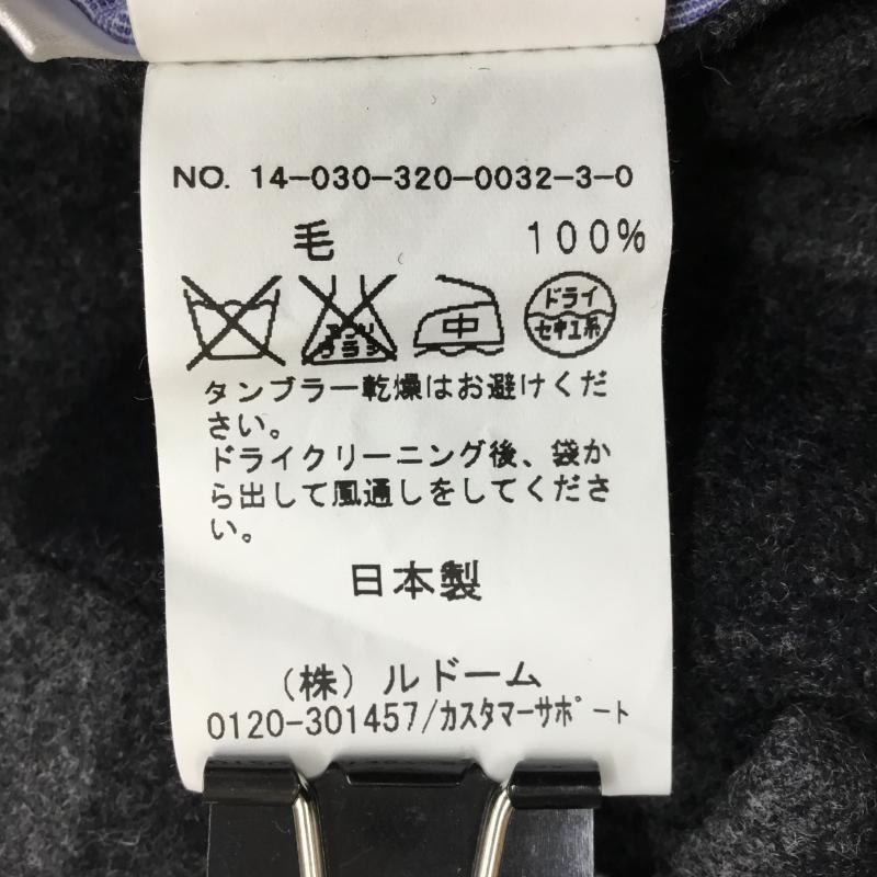 エディフィス EDIFICE パンツ スラックス 46 チェック 黒 / ブラック / X チャコールグレー / チャコールグレー / メンズ USED 古着 中古 10140189